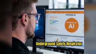 Los productos químicos internos del respirador de autorrescate tamaño pequeño ZL60 se incluyen para escaparate de minería subterránea