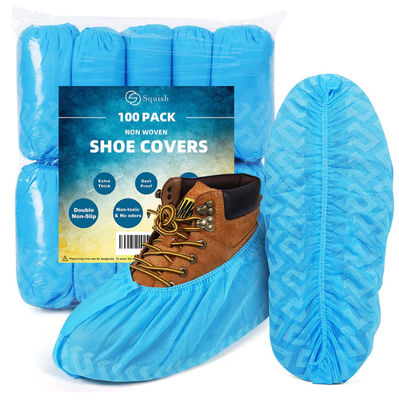 comprar los zapatos disponibles de la prenda impermeable de la anchura de los 6.7in cubren los chanclos antis del sitio limpio del resbalón para el hospital Fabricación en línea