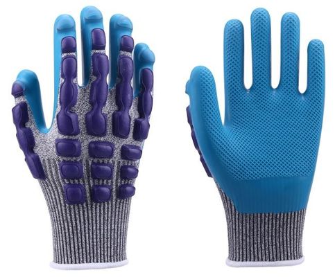 comprar Guantes mecánicos industriales de la mano del impacto de la seguridad EN388 del campo petrolífero anti de los guantes Fabricación en línea
