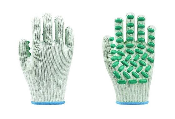 comprar Guantes de trabajo de seguridad de revestimiento de polipaño con recubrimiento de puntos de látex y protección ANSI/ISEA 138 Nivel 2 Fabricación en línea