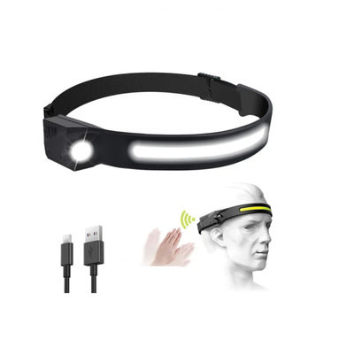 comprar Linterna frontal LED impermeable IP65 recargable por USB de 1200 lúmenes para luz de trabajo de camping y mantenimiento Fabricación en línea
