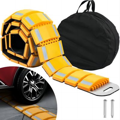 comprar 15.05kg que dobla la longitud de goma portátil de las chepas los 9.8Ft de la velocidad para los caminos de la calzada Fabricación en línea