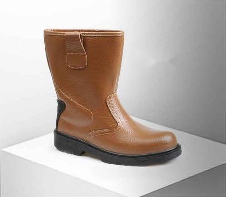 comprar botas del trabajo industrial de los 33cm que sueldan con autógena a Toe Work Shoes de acero US3-14 UK2-13 Fabricación en línea