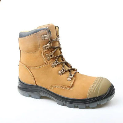 comprar El trabajo completo de Nubuck de las botas del trabajo industrial del grano del grado S3 SRC patea choque anti Fabricación en línea