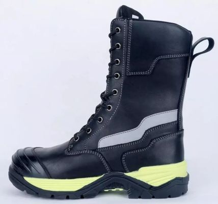 comprar Botas de seguridad resistentes al calor y a prueba de golpes para bomberos y trabajadores industriales Fabricación en línea
