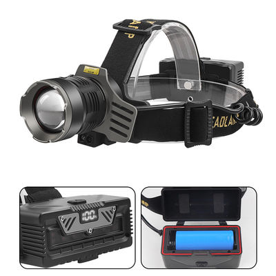 comprar FTH653-1 faro recargable 1200 lumen resistente al agua IPX4 con aleación de aluminio negro + ABS Fabricación en línea