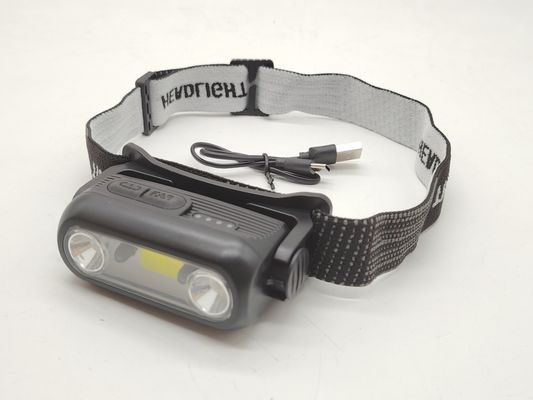 comprar Linterna frontal para minería resistente al agua IPX4 de alto brillo con batería de 1200 mAh para trabajo nocturno Fabricación en línea