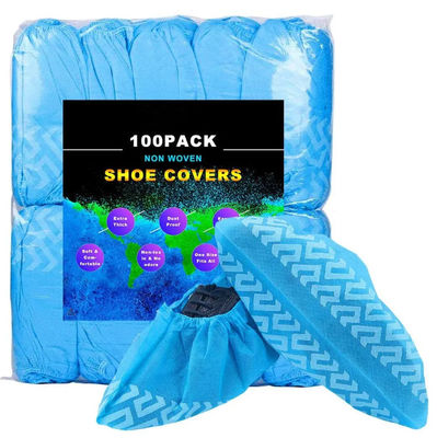 Un buen precio. Los zapatos el 16.9in disponibles no tejidos cubren el hospital impermeable de la cubierta del zapato del personal médico en línea