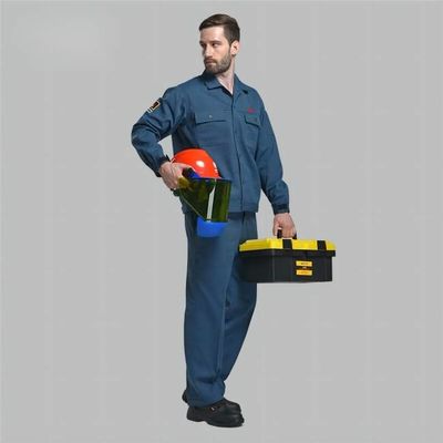 Un buen precio. Uniformes de trabajo de seguridad para ingenieros eléctricos con tejido intrínsecamente ignífugo para protección contra los destellos de arco, NFPA 70E, ligero y cómodo en línea