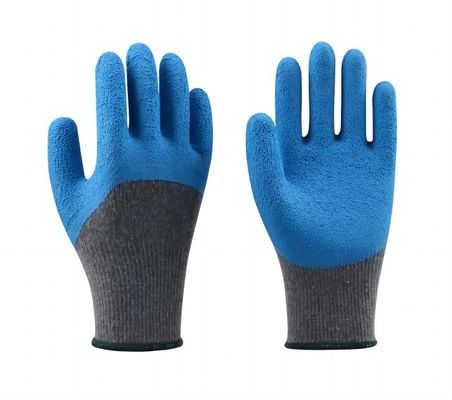 Un buen precio. Guantes sumergidos de caucho recubiertos con palma arrugada de látex de calibre 10, certificados EN388 para construcción y jardinería en línea