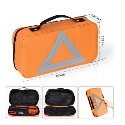 Un buen precio. Kit de primeros auxilios multifuncional para automóviles con luz de advertencia LED y kit de emergencia de asistencia en carretera personalizable en línea