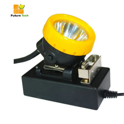 Un buen precio. Recarga 1.5W 4000LX Lámpara de cabeza de minero Pesca Caza Mineros Lámpara de cabeza para sombrero duro en línea