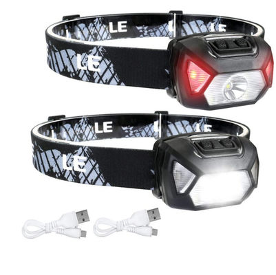 Un buen precio. Prenda impermeable roja y blanca IP65 de 2000 lúmenes del faro del trabajo de la luz de movimiento del sensor en línea