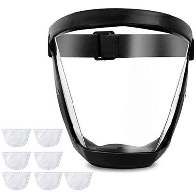 Un buen precio. Protección facial completa contra niebla Escudo facial de alta definición y visera protectora para uso industrial y doméstico en línea