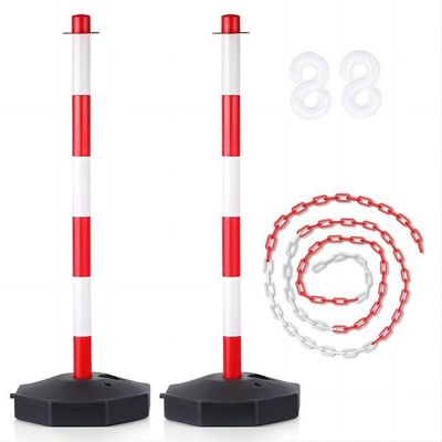 Un buen precio. Conos del delineador del tráfico de 2 paquetes los 86cm con el plástico bajo de los accesorios PE de la seguridad en carretera de Fillable en línea