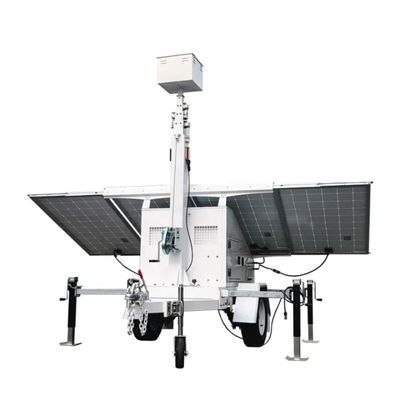 Un buen precio. Torres ligeras portátiles accionadas solares del LED de la torre del ruido cero solar potente de la luz en línea