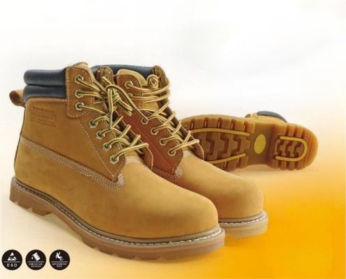Un buen precio. EU36 - 47 botas a prueba de calor de la seguridad de Goodyear lleve - mediados de corte resistente que camina botas en línea