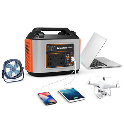 Un buen precio. Estación de energía portátil para acampar al aire libre, senderismo, 486Wh, 500W, con USB de carga rápida y respaldo de batería portátil en línea