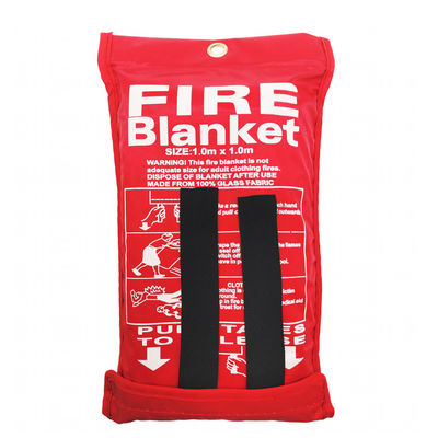 Un buen precio. Manta de la fibra de vidrio del fuego de la emergencia a prueba de calor para el hogar y la escuela en línea