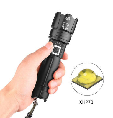 Un buen precio. 1500 lumens linterna LED con zoom telescópico y 5 modos para actividades al aire libre en línea