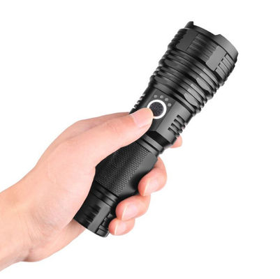 Un buen precio. 1500 lumens Super brillante lámpara de linterna LED con 5 modos de velocidad y construcción de aleación de aluminio en línea