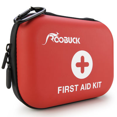 Un buen precio. FTFK-05 Kit de primeros auxilios para senderismo, mochilería, campamento, viajes, automóvil y ciclismo con rojo en línea
